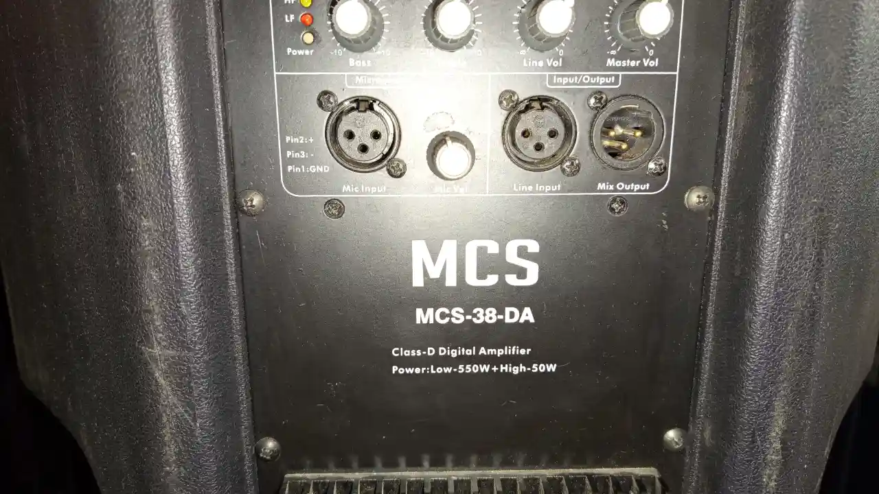 2. el satılık Tek MCS MCS-38-DA  Aktif Hoparlör - Galeri 3