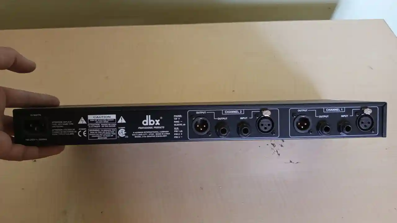 DBX 215s Çift Kanallı 15 Bant Grafik Ekolayzır - Galeri 3