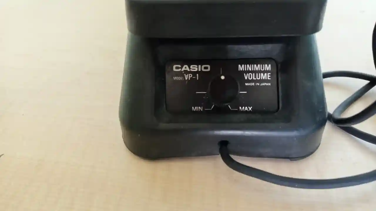 İkinci El satılık Orijinal Vintage Casio VP-1 Volume / Expression Pedalı - Galeri 2