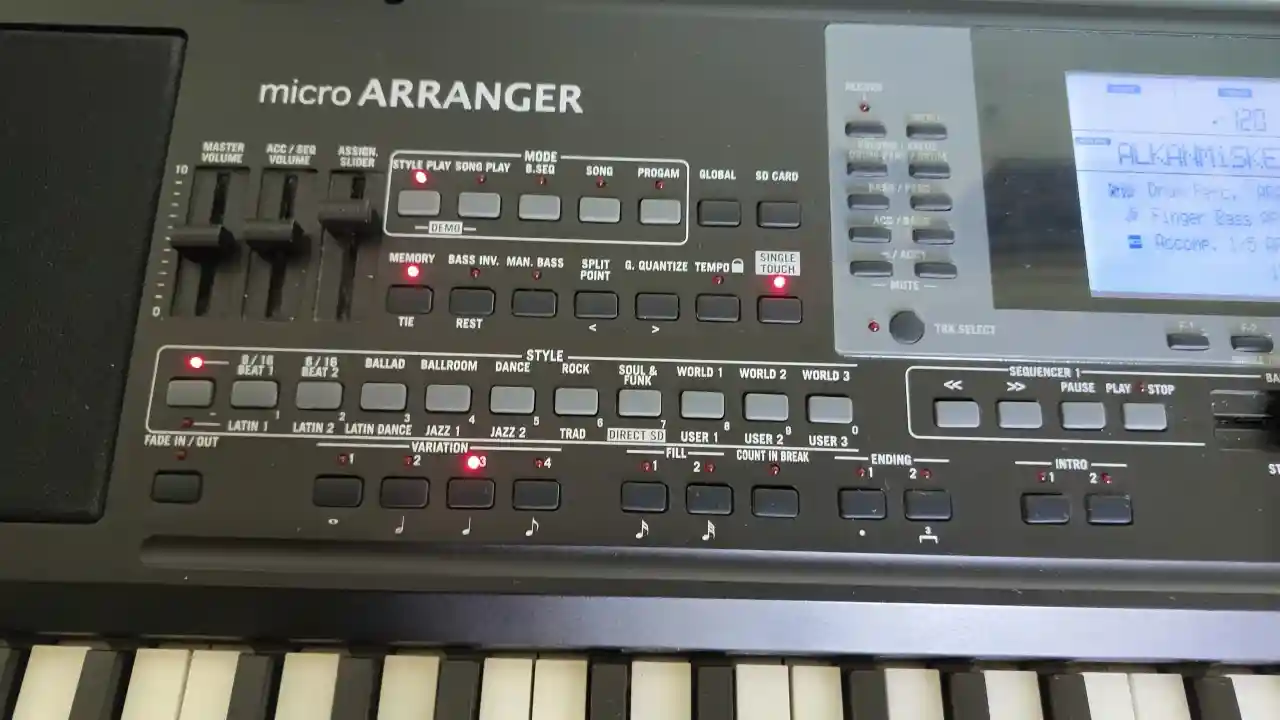 Korg Micro Arranger - Çok Temiz - Galeri 4